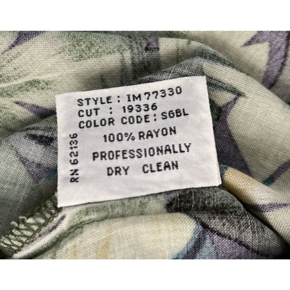 Vintage Guess By Georges‎ Marciano Hawaiian Shirt Size L - Picture 6 of 7